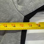 Vince Heather Gray moto cropped jacket M cotton knit scuba contemporary neutral Photo 11