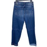 Revice Denim  Blue Matchmaker high rise patchwork Straight Leg crop jeans size 26 Photo 2