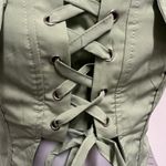 Loragal Lace Up Front Cami Top Photo 5