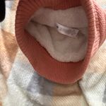 Lululemon  Knit Beanie Hat Coral Pink Cozy Sherpa Lined Warm Winter Snow Outdoors Photo 3