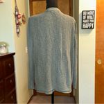 Love Ellie sage green open front cardigan sweater with pockets size XL Photo 2