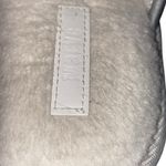 Maeve Anthropologie  Puffy Platform Slipper Shoes Silver size Medium Photo 5