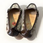 Coach ‎ Olive A2134 Beige Signature Logo Driving Loafers Women's Shoes Size 9.5 B Photo 2