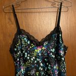 Victoria's Secret Vintage Victoria Secret Silky Floral Lingerie Slip Dress With Lace Size Medium Photo 1