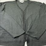 Jennifer Moore  Charcoal Knit Top Photo 11