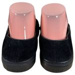 Vince  Black Leather Suede Slip On Shoes Women's Size 7 Photo 6