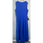 Kay Unger  Melinda High Low Gown Blue Sz 12 NEW Photo 5