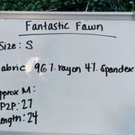 Fantastic Fawn  NWOT ruffled open back oversized blouse Photo 5