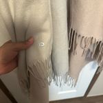 SOIA & KYO  Tan and Cream Fringe Cape Photo 2