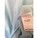 Incerun Blue Mesh Short Sleeve Workout Top Sz M NWT Size M Photo 4
