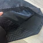 Carmen Marc Valvo  Wool Patterned Dress 6 Black Photo 6