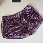 Popular 21 dolls kill purple velour velvet crushed lounge low rise shorts Photo 0