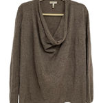 Joie  Brown Cowl Neck Cashmere Sweater Womens XS Pullover Casual Classic Cozy Photo 0