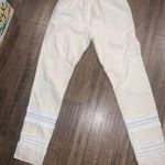 dodo barbor boho Yehuda knit cotton embroidered pants size small $350 White Photo 1