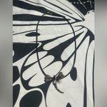 Sterling Silver .925 Dragonfly Charm Necklace | Black Cord Chain | Whimsical Photo 4