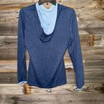 The North Face  Reactor FlashDry Pullover Hoodie S Blue Lightweight Active Jersey Photo 5