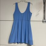 Beyond Yoga  SPACEDYE MOVEMENT BLUE ATHLETIC MINI DRESS ATHLEISURE LARGE Photo 6