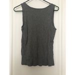 New York & Co Women's Gray Tank Top Scoop Neck Size Large Photo 4