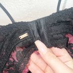 PINK - Victoria's Secret  Black Push Up Lace Hook Closure Bralette New Photo 10