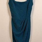 Dee Elly  Teal Sparkly Sleeveless Party Mini Dress Women Size XS Photo 0