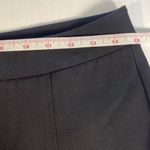 NYDJ Ponte Knit Black Ankle Pants Front Seam Stretch Lift X Tuck Classic Size 4 Photo 13