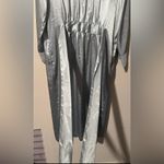 Morgan Taylor Vintage  Embroidered Mint Green Robe with attached sash Size Medium Photo 2