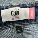 CAbi  100% BF Boyfriend Jeans Women's Sz 2 Mid Rise Distressed Blue Denim #5884‎ Photo 8