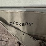 Dockers Women’s Brown Pinstripe Cotton Blend Pants Photo 2