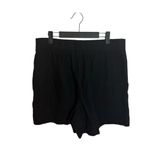 Gap Black Linen Pull On Shorts Photo 1