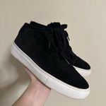 via spiga  Sartin Suede and Shearling Sneaker Photo 1