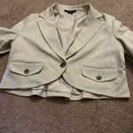 Theory  beige cropped style blazer L Photo 4