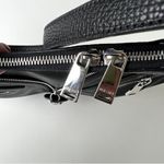 Versace NWOT  Medium Medusa Zip Leather Hobo Shoulder Bag in Black and Silver Photo 7