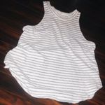 Paper Crane Lazy Sundays Grey Striped Tank Photo 0