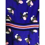 Boden Women Floral Striped A Line Dress Sz. 8R Blue Lightweight Comfort Modest Photo 6