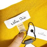 Melissa Paige Melissa Paige Button-Sleeve Boat-Neck Sweater size M Photo 3