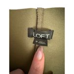 Loft  Women's Size M Olive Green Biker Shorts Wide Waistband Pull-On NWOT Photo 2