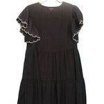 Who What Wear BLACK FLOWY DRESS Photo 0