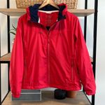 L.L.Bean Spring/Rain Hooded Coat Jacket, Medium Photo 0