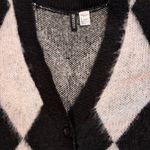 H&M Divided Cardigan Black White Photo 2
