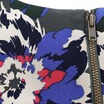 Fossil  Grey 100% Silk Sheath Dress with Bold Multicolor Floral Print Photo 7