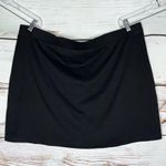 Jones New York Signature NWT Size XXL Black Faux Wrap Skort - Skirt w/ Shorts Photo 1