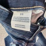 Buckle BKE Billie Slim Fit High Rise Skinny Jeans Women's 25 Distressed Blue Photo 8