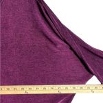 A Love Story Purple Burgundy Tunic Top Stretch Knit V Photo 8