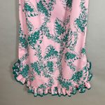 Vintage NWT Hawaiian Dress‎ Deadstock Off The Shoulder Lauren Michele Lrg Ruffle Pink Size L Photo 4