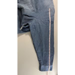 Old Navy  Womens Denim Shirt Cropped Lightweight Blue Chambray XL Western Chic Photo 7