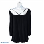 Samantha Treacy Long Sleeve Bubble Hem Dress Navy Size 6 Party Wedding Guest Blue Photo 1