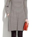 Madewell  Hi-Line Long Sleeve Stripe Dress Size XS Photo 0
