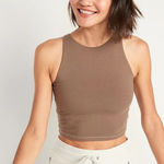 Old Navy NWOT  Light Support PowerChill Longline Sports Bra Size Medium Photo 0