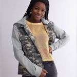 Buckle Gilded Intent Washed Camo Canvas Hooded Jacket Photo 0