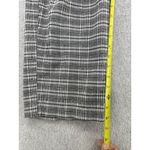 Urban Outfitters  Women’s Pants Gray Plaid Pants Size Small Pleated Cotton Blend Photo 8